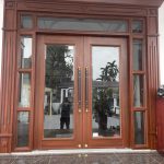 Công Trình Thực Tế Cửa Thép Vân Gỗ